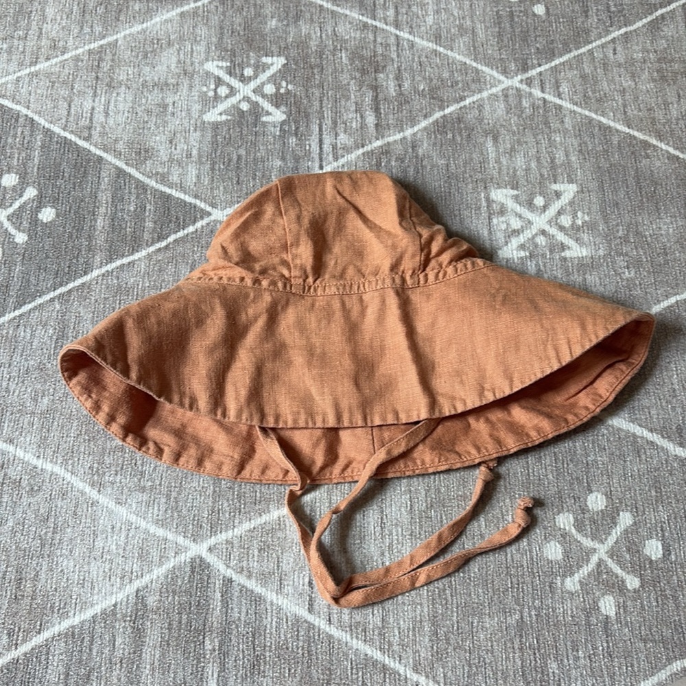 Briar Baby Linen Sunhat: Size 2-4 yrs.